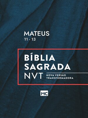 cover image of Mateus 11--13